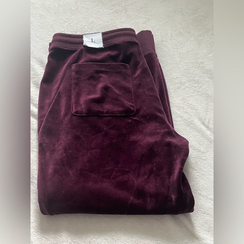 NWT White House Black Market Velour Joggers